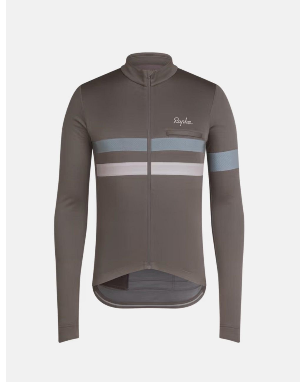 Rapha Brown Brevet Long Sleeve Jersey for men