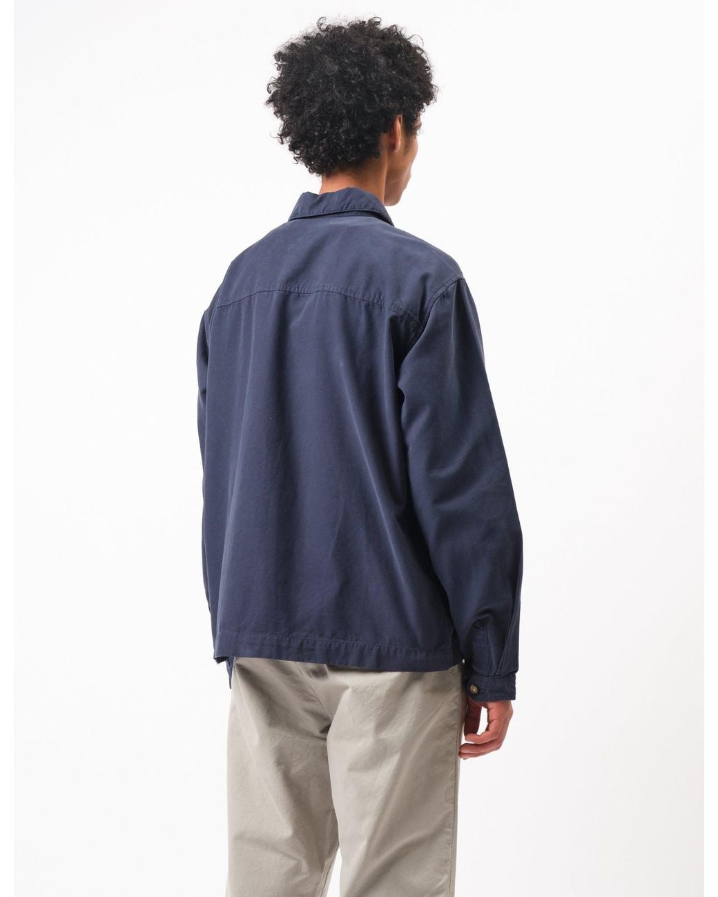 BHODE Blue Hunting Overshirt Twill for men