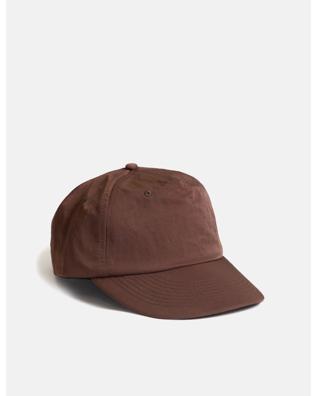 Power Goods Brown Nylon Surf Cap for men
