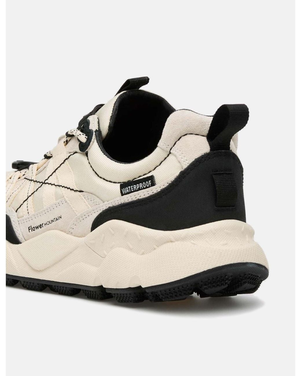 Flower Mountain White Iwano 2 Uni Waterproof Shoes (Suede/3M/Nylon) for men
