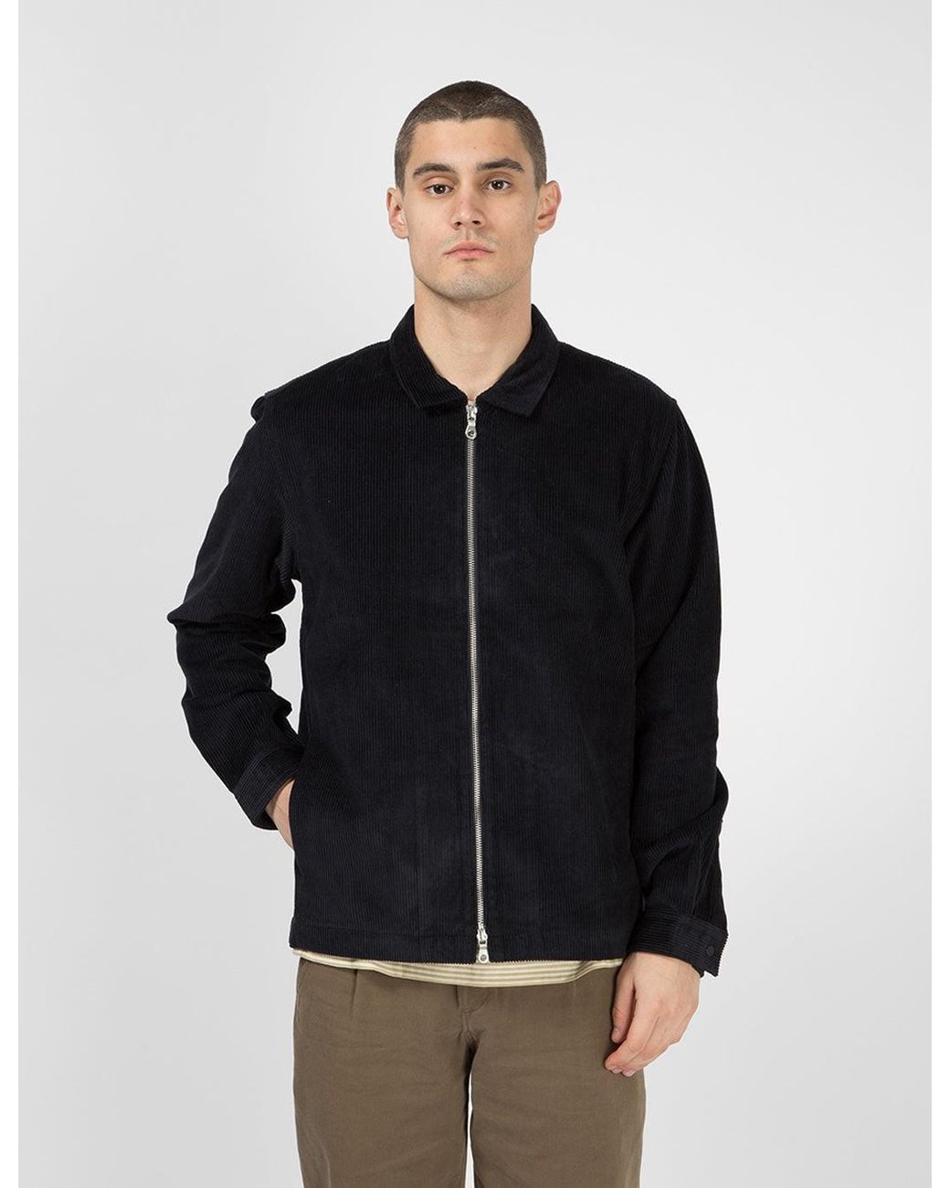 Folk Black Folk Signal Jacket (Cord) for men