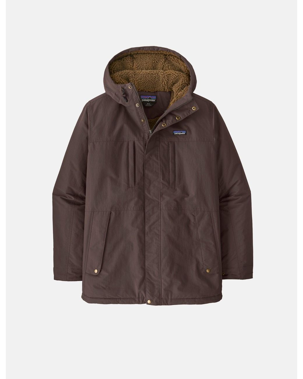 Patagonia Brown Isthmus Parka Jacket for men