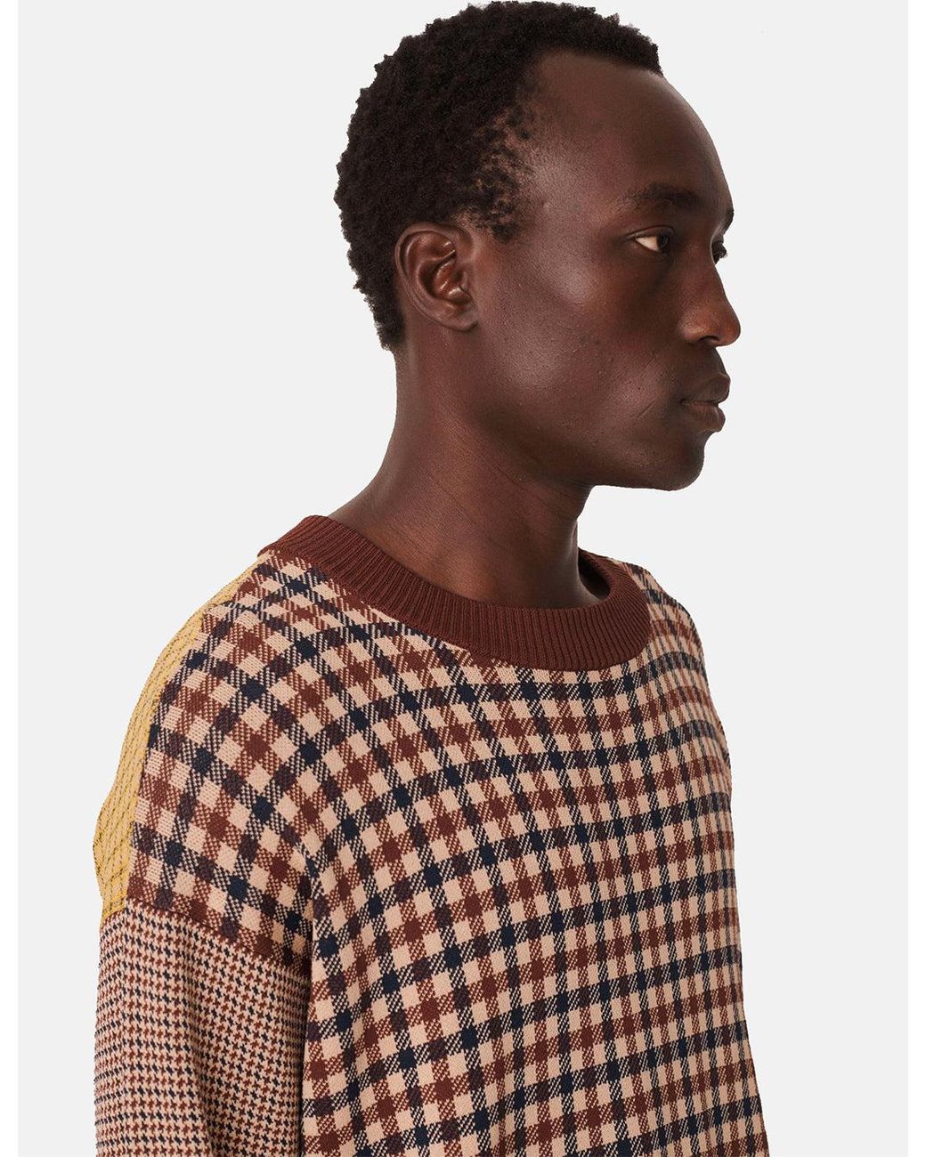 YMC Brown Gordan Crew Neck for men