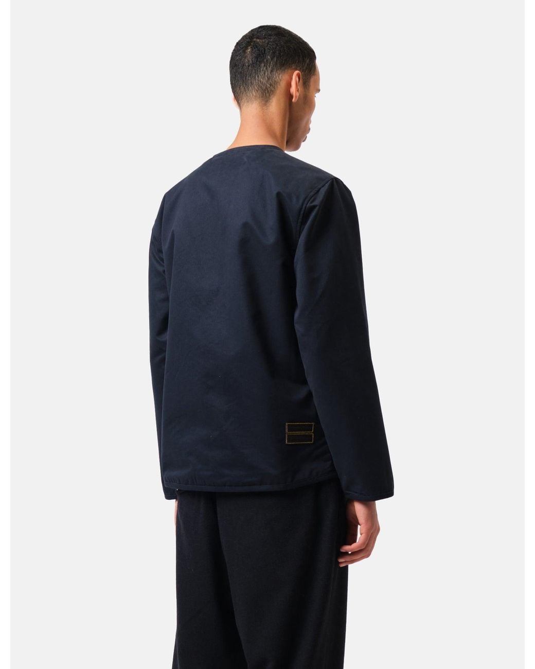 Universal Works Blue Parachute Liner Jacket (Polytech) for men
