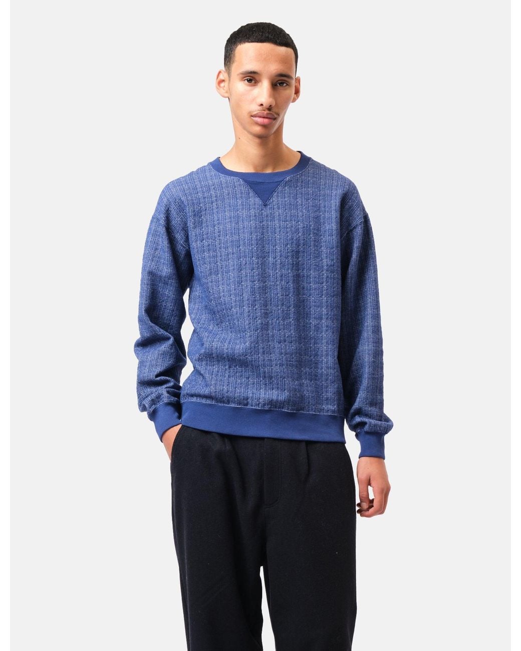 Laz Paz Blue La Paz Xavier Classic Sweatshirt for men