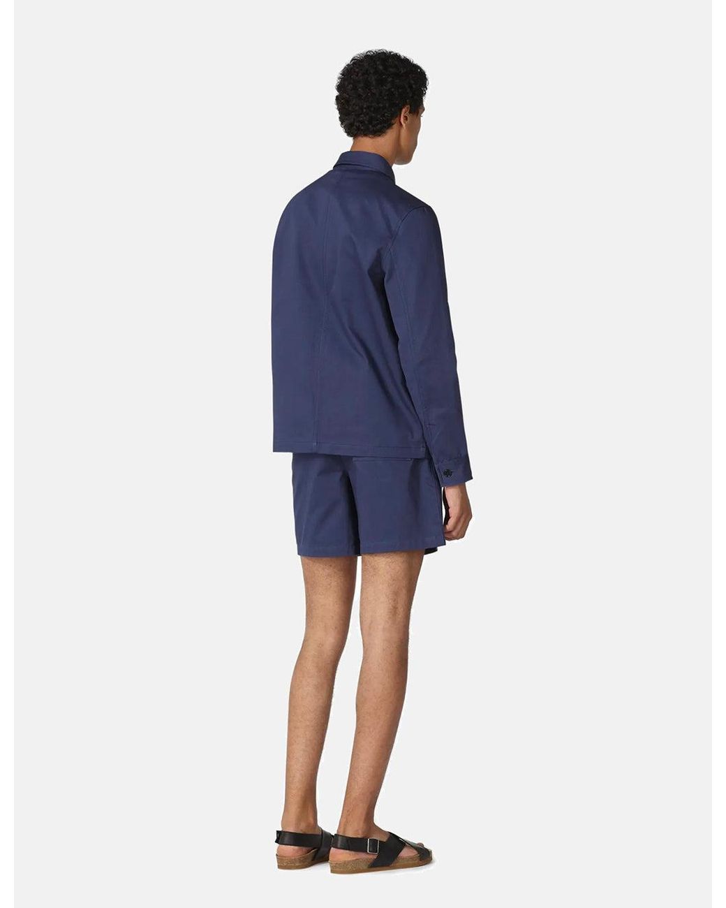 A.P.C. Blue Nathanael Jacket for men