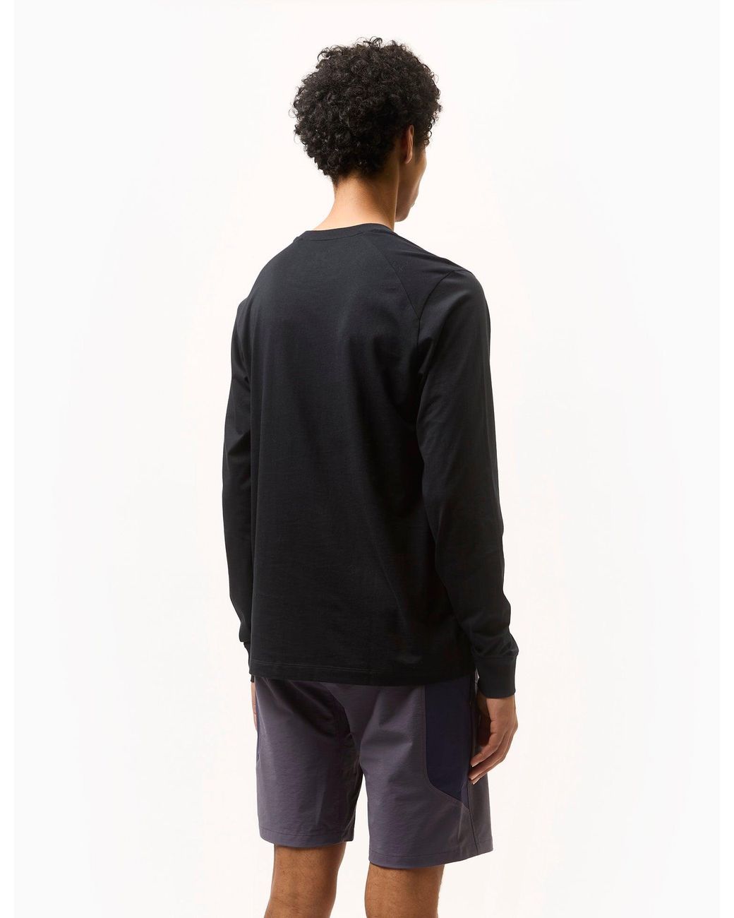 Rapha Black Long Sleeve T-Shirt (Cotton) for men
