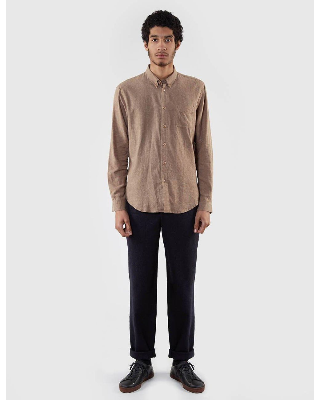 Folk Natural Folk Flannel Shirt for men