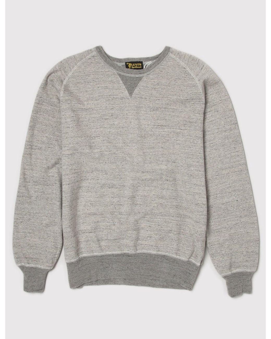 Levi's Gray Levis Vintage 1950's Crew Sweat for men