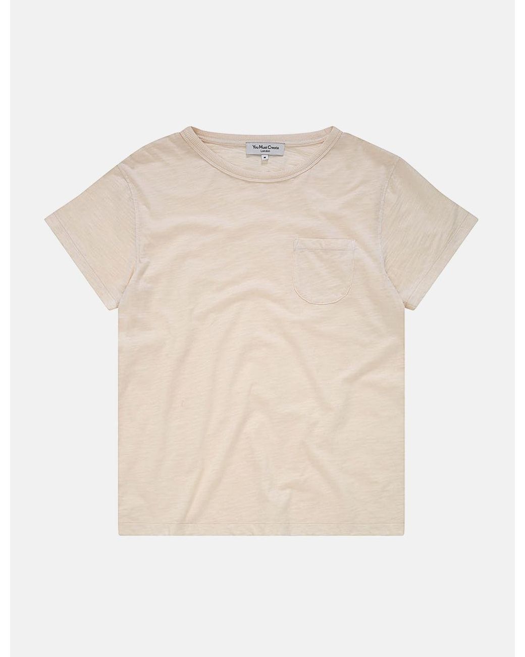 YMC White Wild Ones Pocket T-Shirt for men