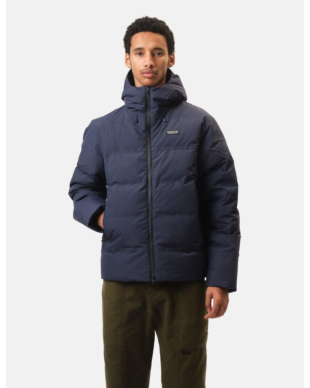 Patagonia Blue Jackson Glacier Jacket for men