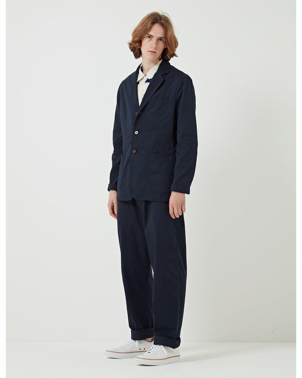 Universal Works Blue London Jacket for men