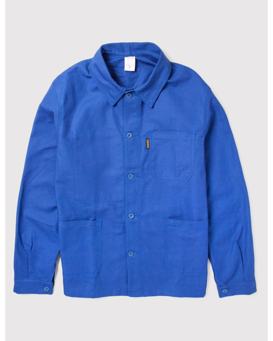 Le Laboureur Blue Chore Jacket (Cotton) for men