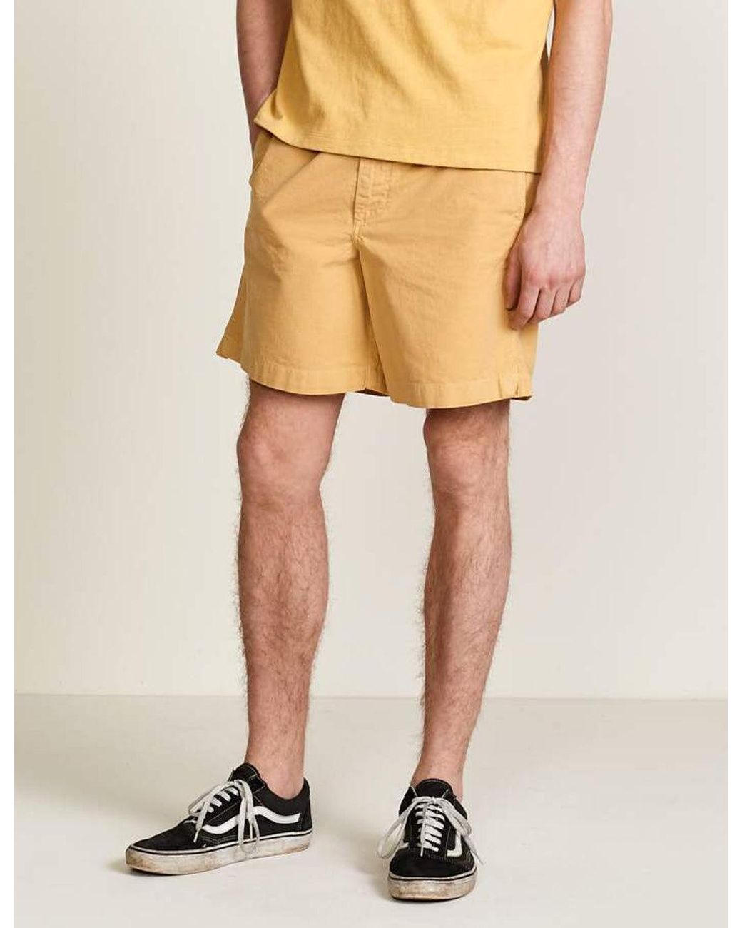 Bellerose Natural Pozy Shorts for men