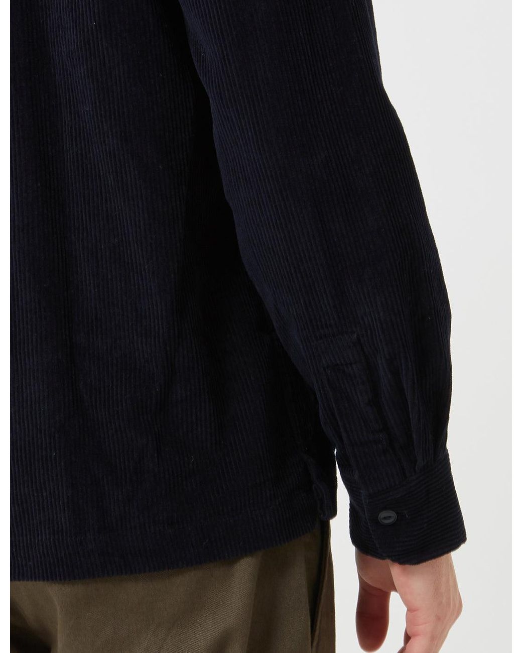 Bellerose Black Golsh Overshirt for men