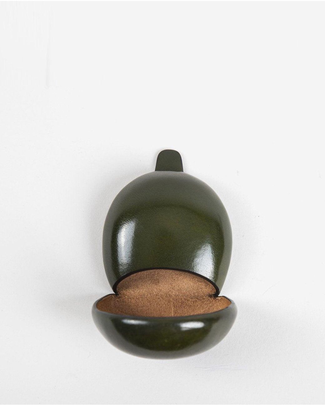 Il Bussetto Green Dome Coin Case (Leather) for men