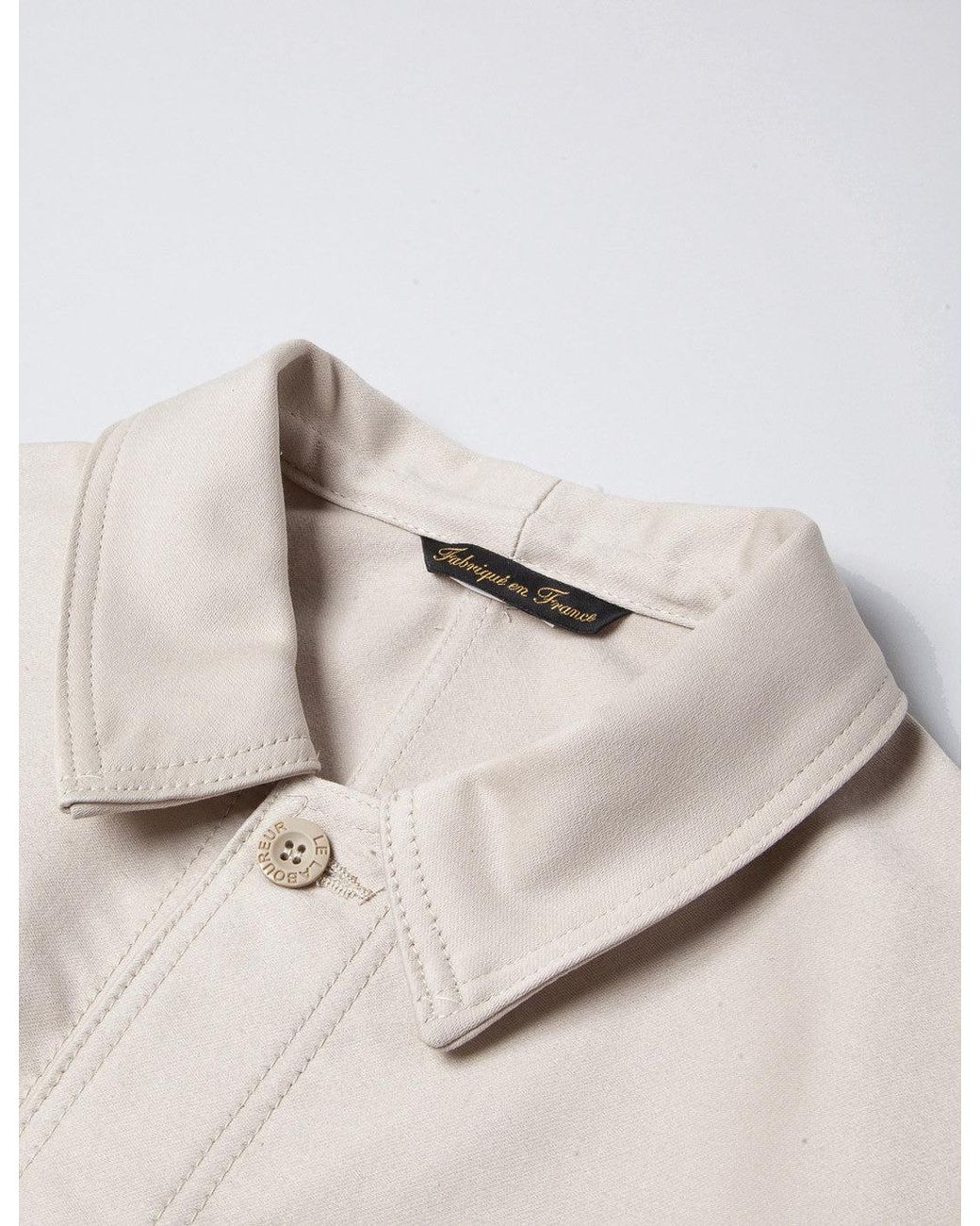 Le Laboureur Multicolor Moleskin Work Jacket for men