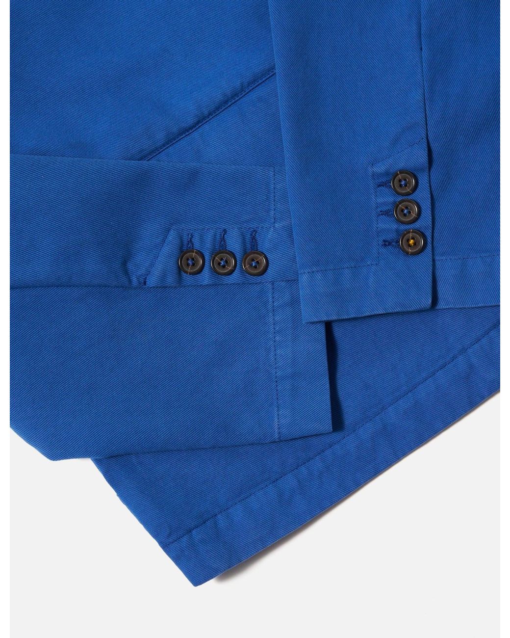 Universal Works Blue X Paraboot Warmus Jacket (Derek Twill) for men