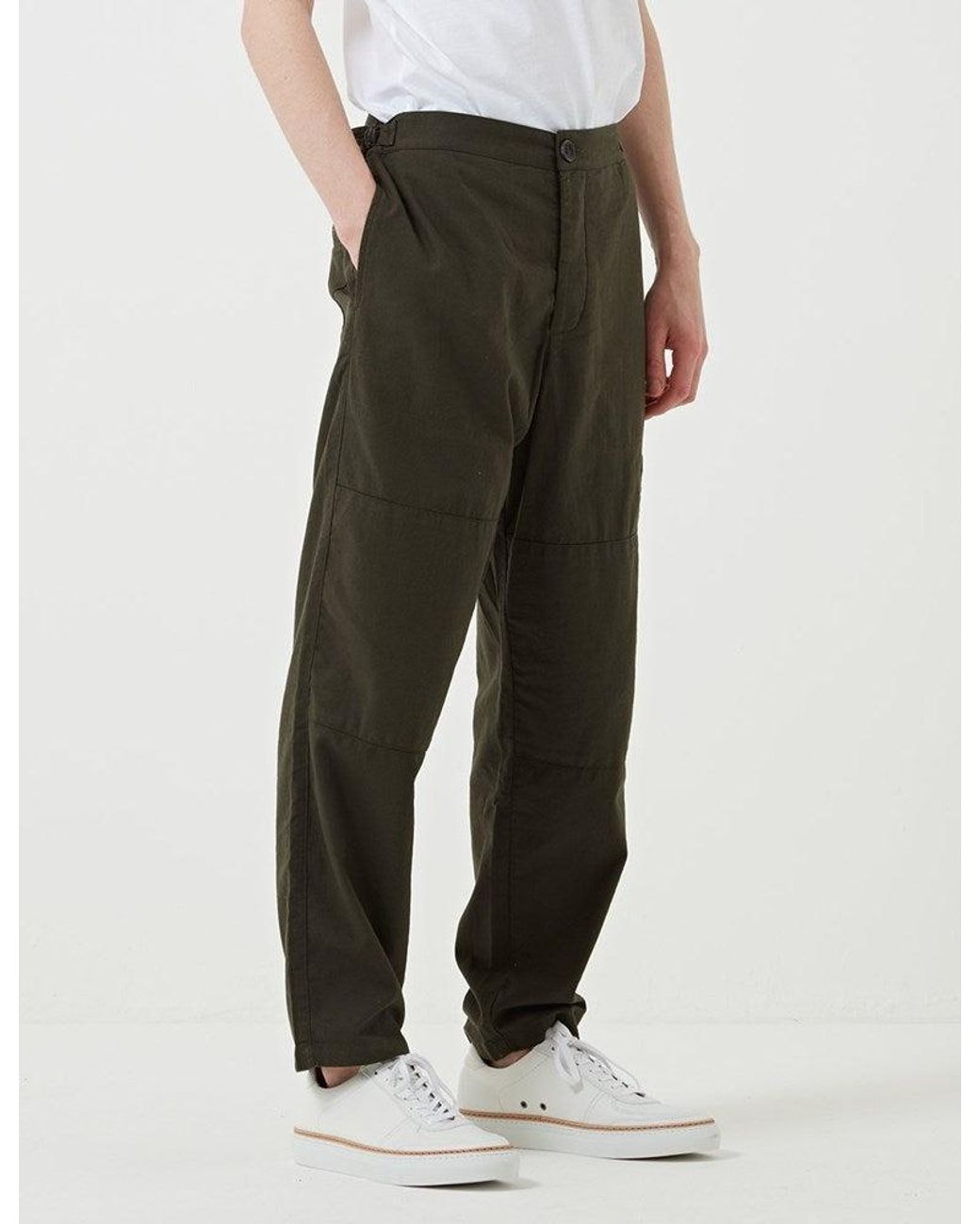 Oliver Spencer Green Judo Pant for men