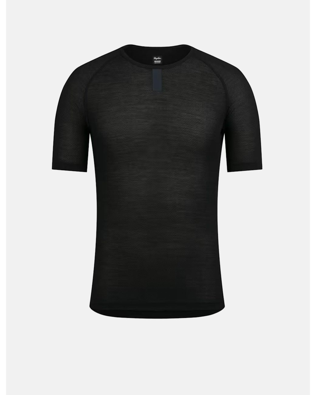Rapha Black Merino Wool Lightweight Short Sleeve Base Layer for men