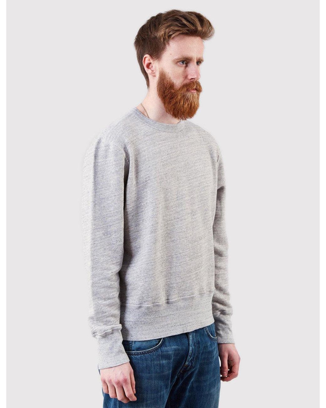 Our Legacy Gray Reversible Sweatshirt for men