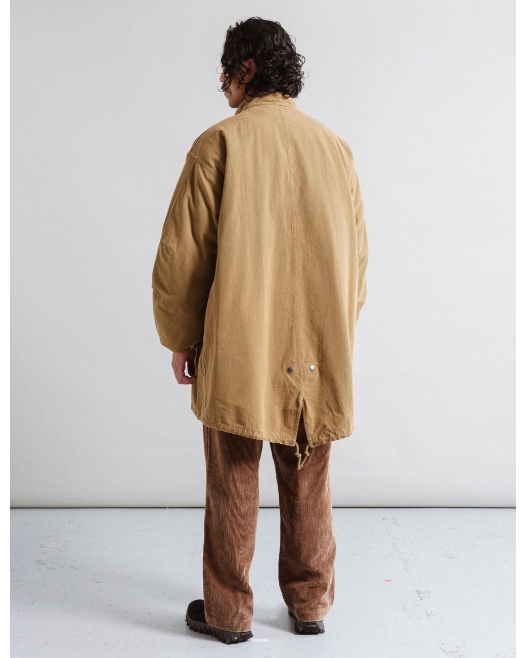 Heresy Natural Weald Long Coat for men