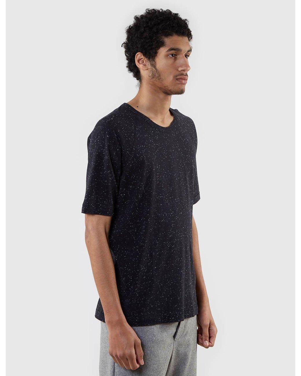 Folk Blue Folk Nep T-Shirt for men