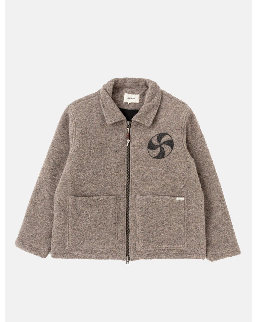 Heresy Brown Seedsman Coat for men