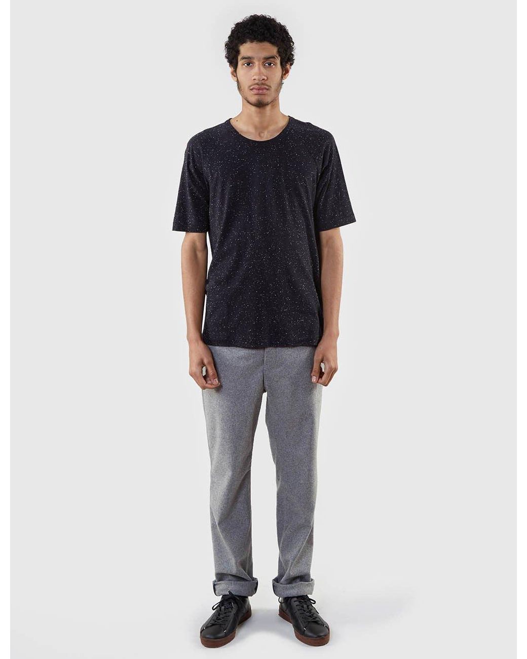 Folk Blue Folk Nep T-Shirt for men