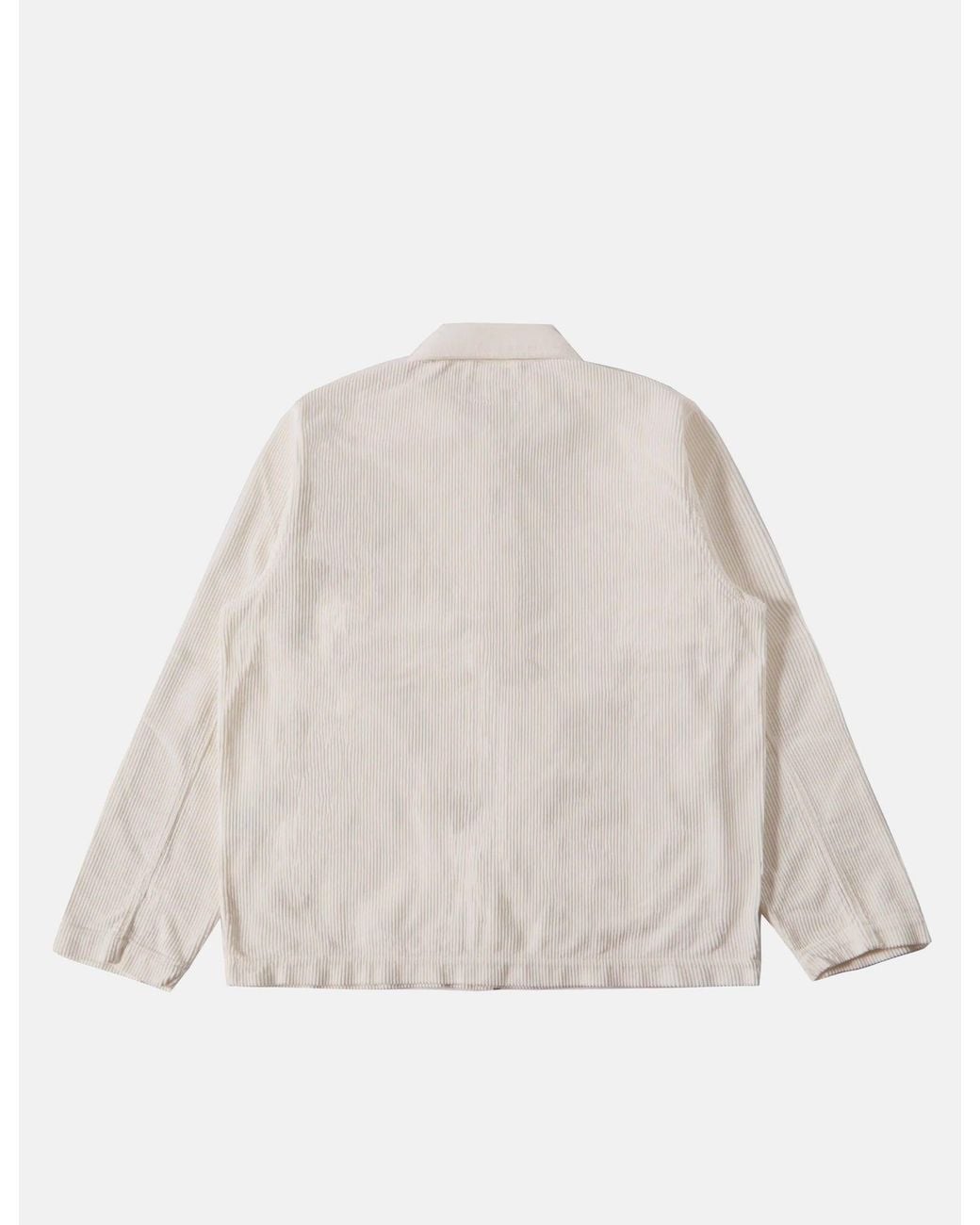 Universal Works White Field Jacket (Corduroy) for men