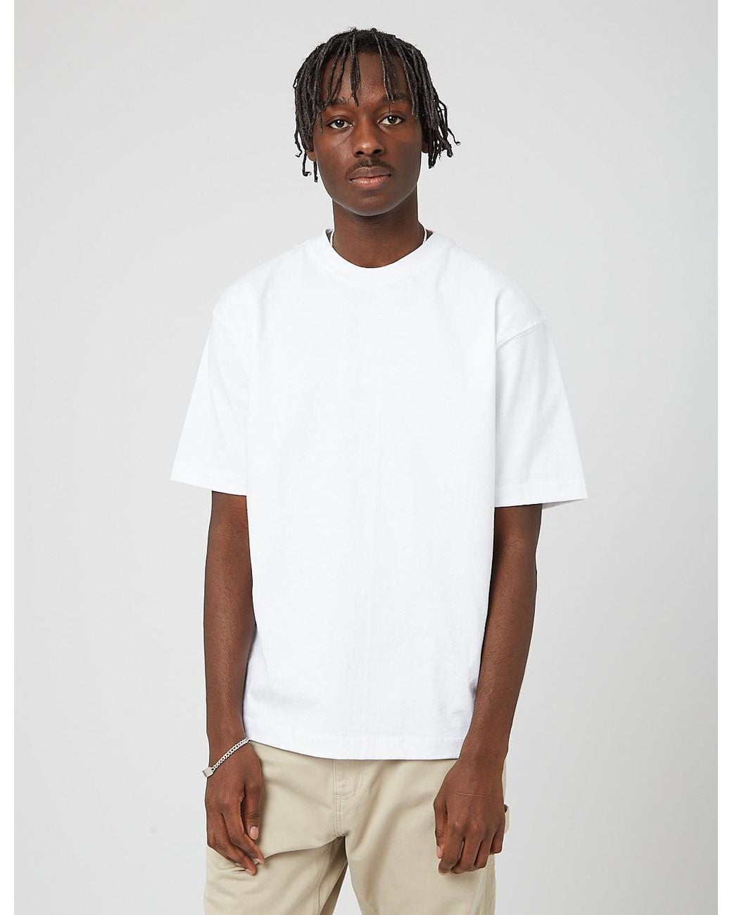 Camber USA White 301 T-Shirt (8Oz Cotton) for men