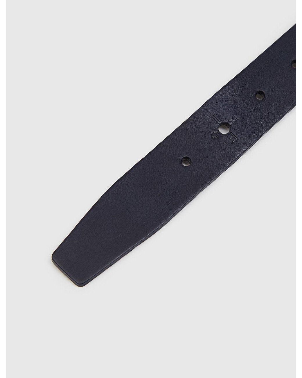 Folk Blue Folk Melange Belt for men