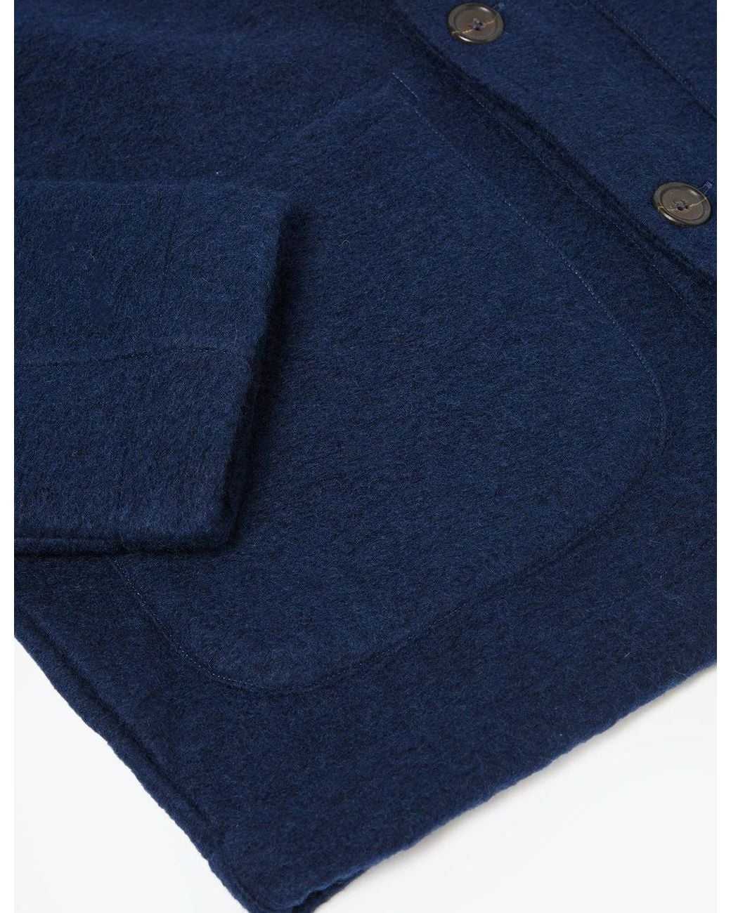 Universal Works Blue Field Jacket (Wool) for men