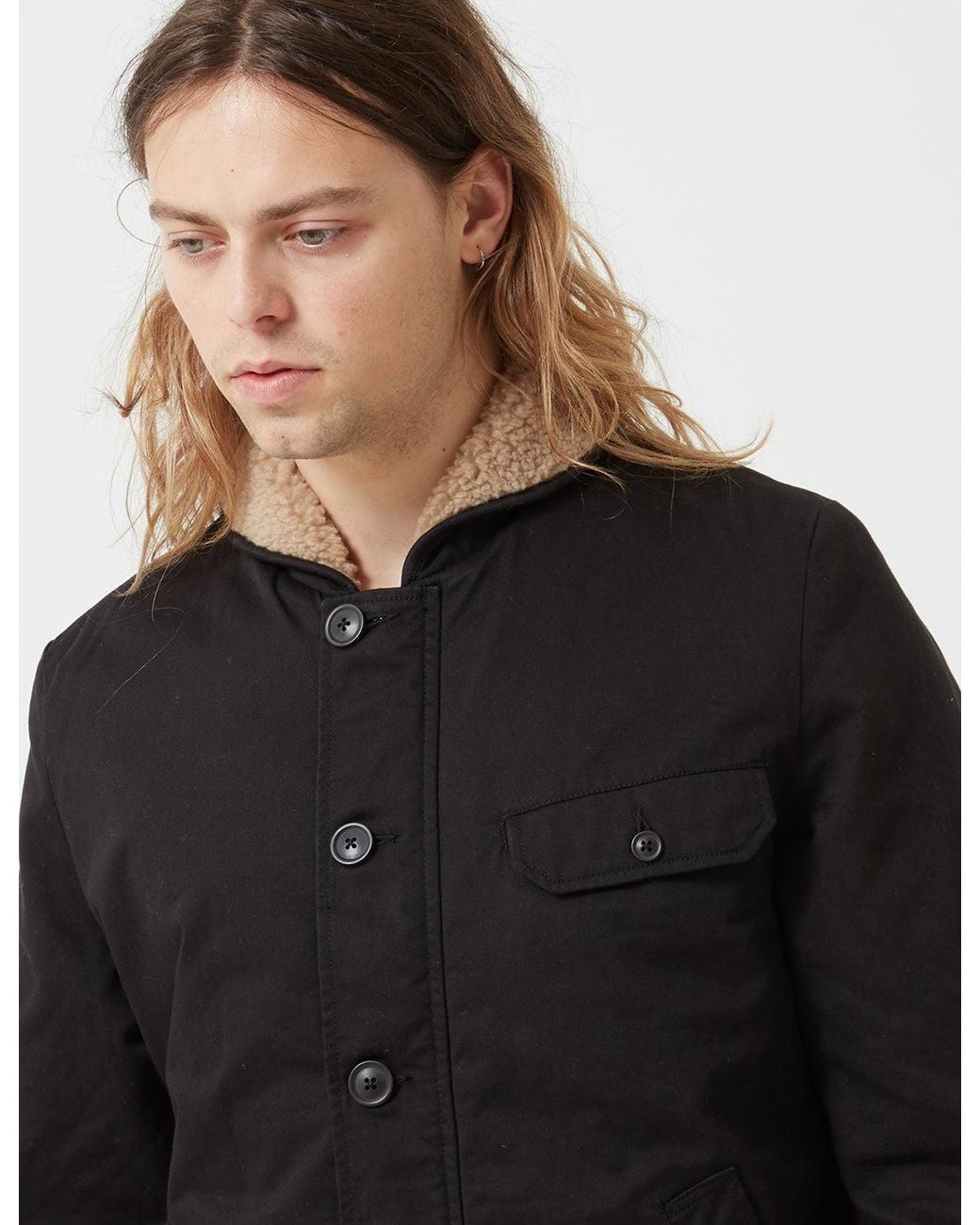 Universal Works Black N1 Jacket for men
