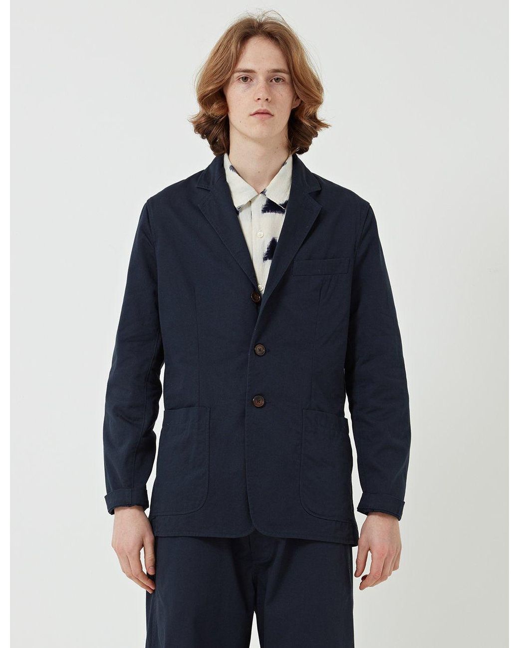 Universal Works Blue London Jacket for men
