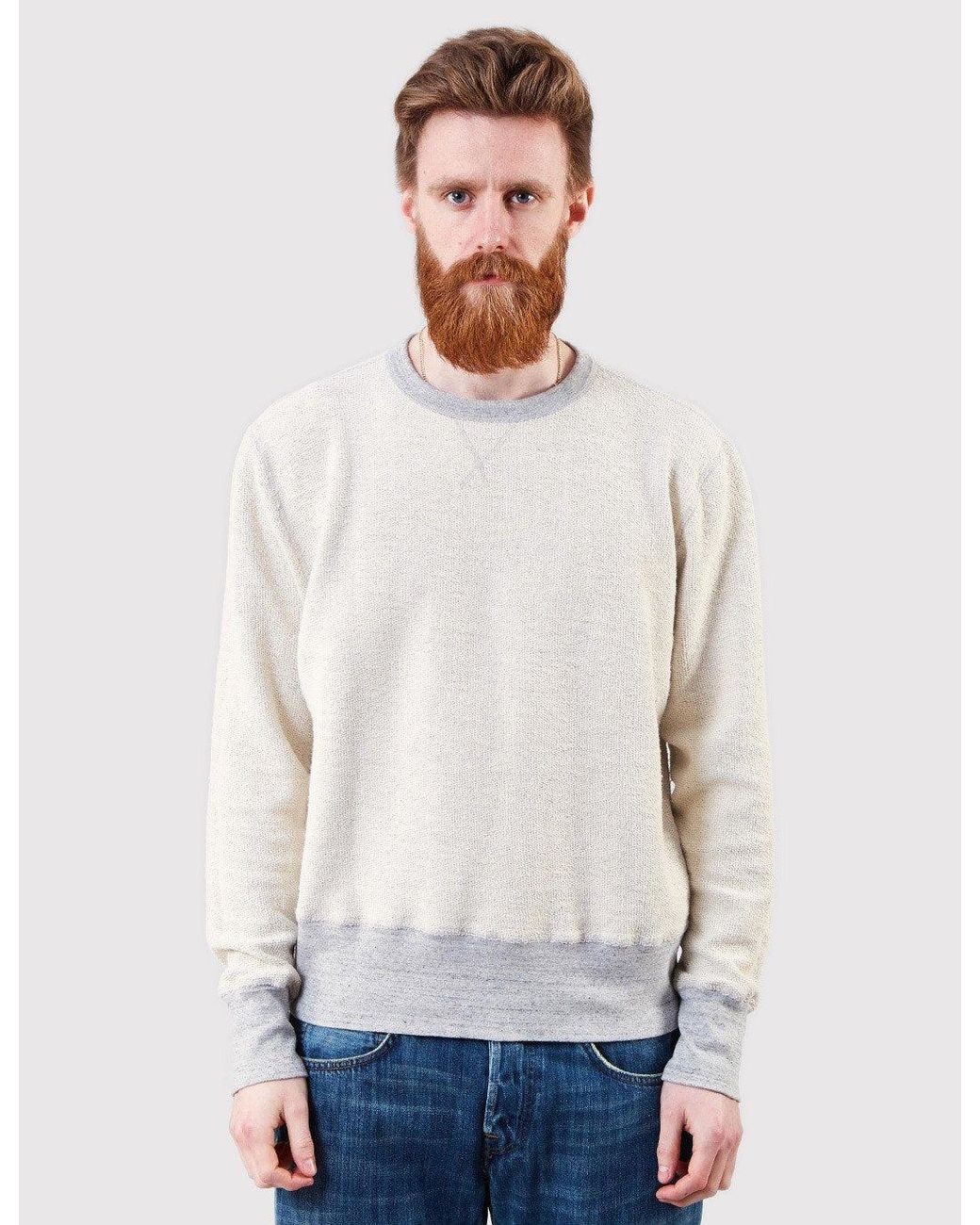 Our Legacy Gray Reversible Sweatshirt for men