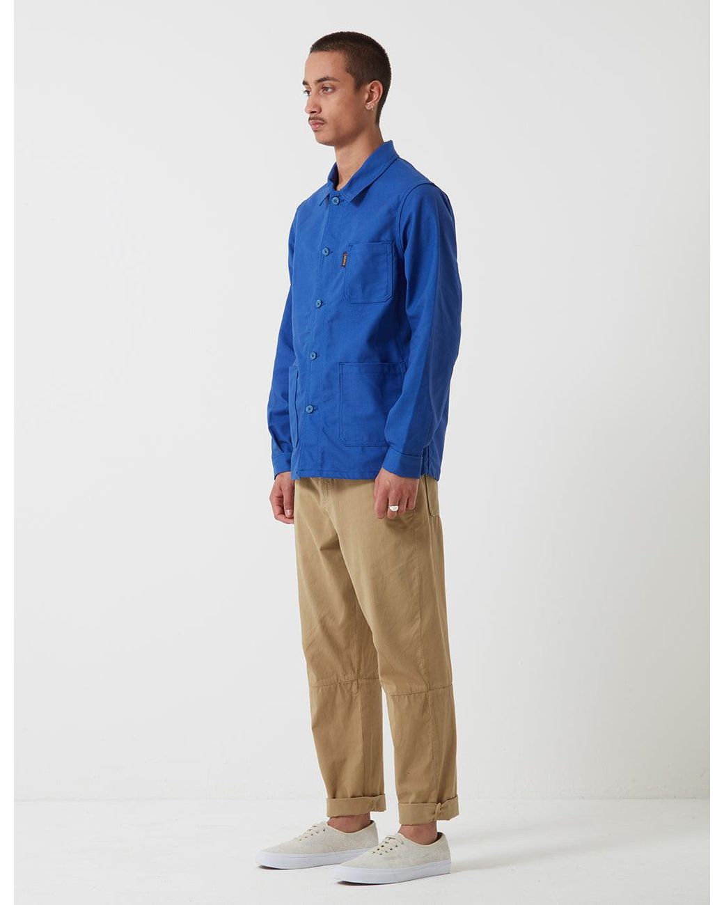 Le Laboureur Blue Chore Jacket (Cotton) for men