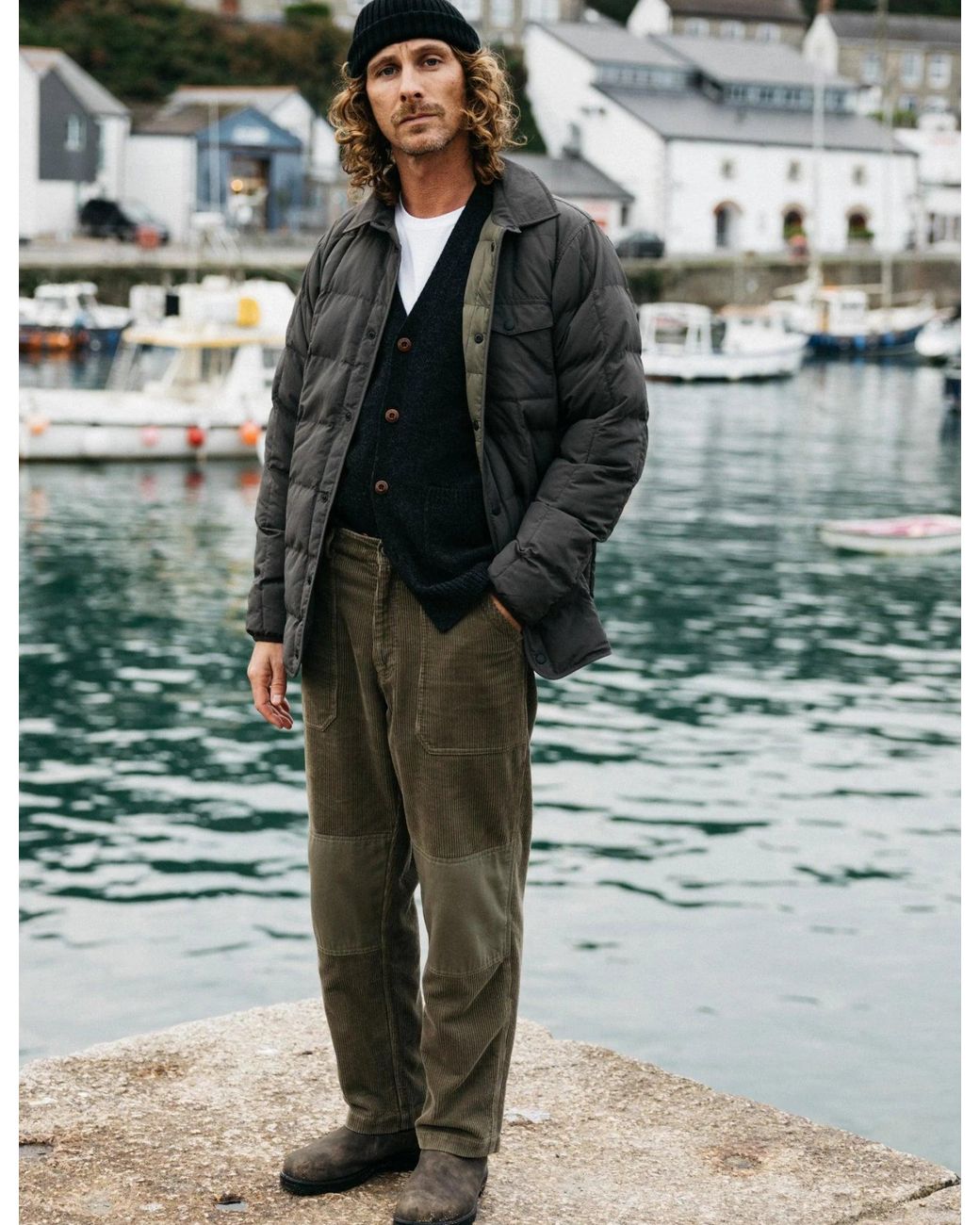 FINISTERRE Gray Lapwing Shirt Jacket for men