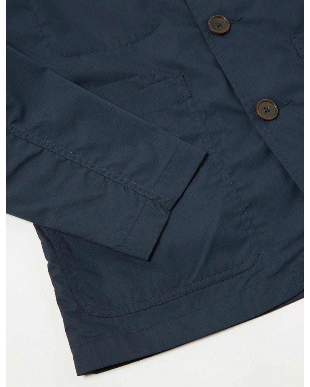 Universal Works Blue Bakers C Jacket (Recycled Poly) for men