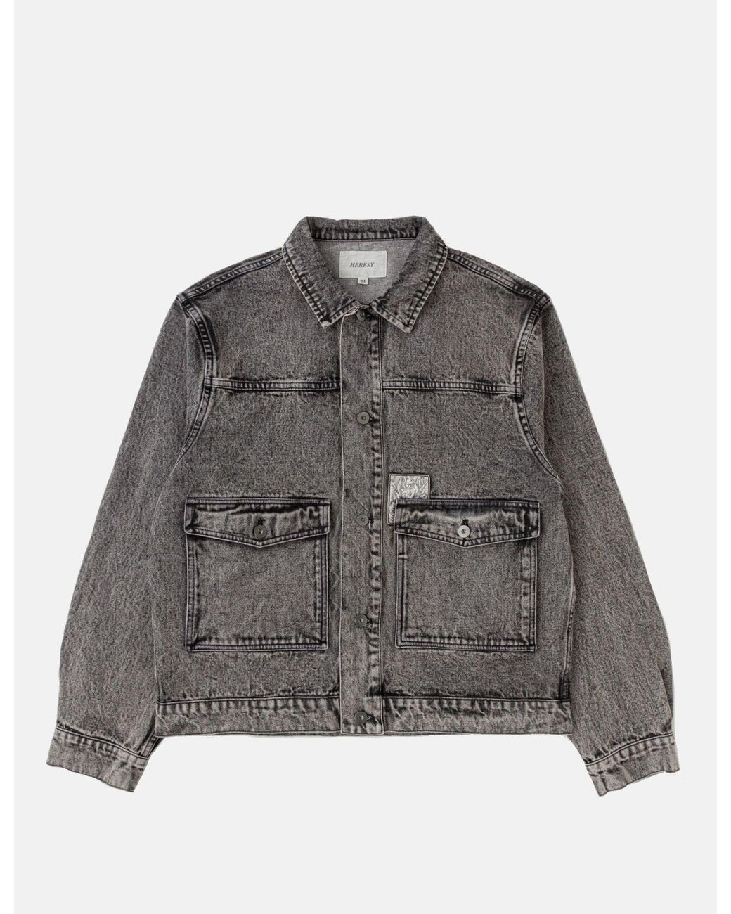 Heresy Gray Heretic Jacket for men