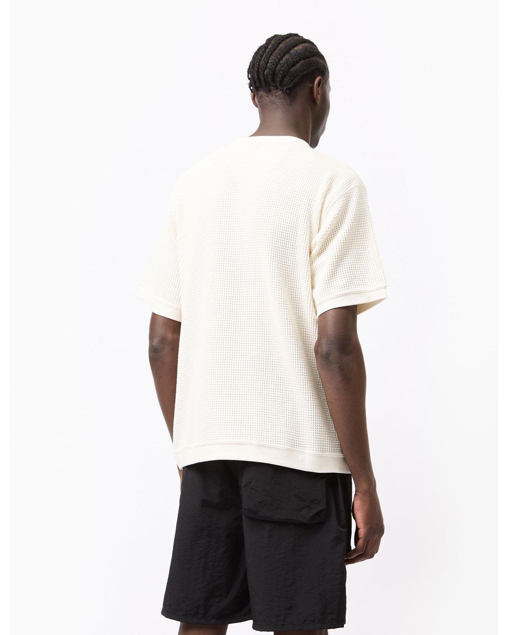 Manastash White Snug Thermal T-Shirt for men
