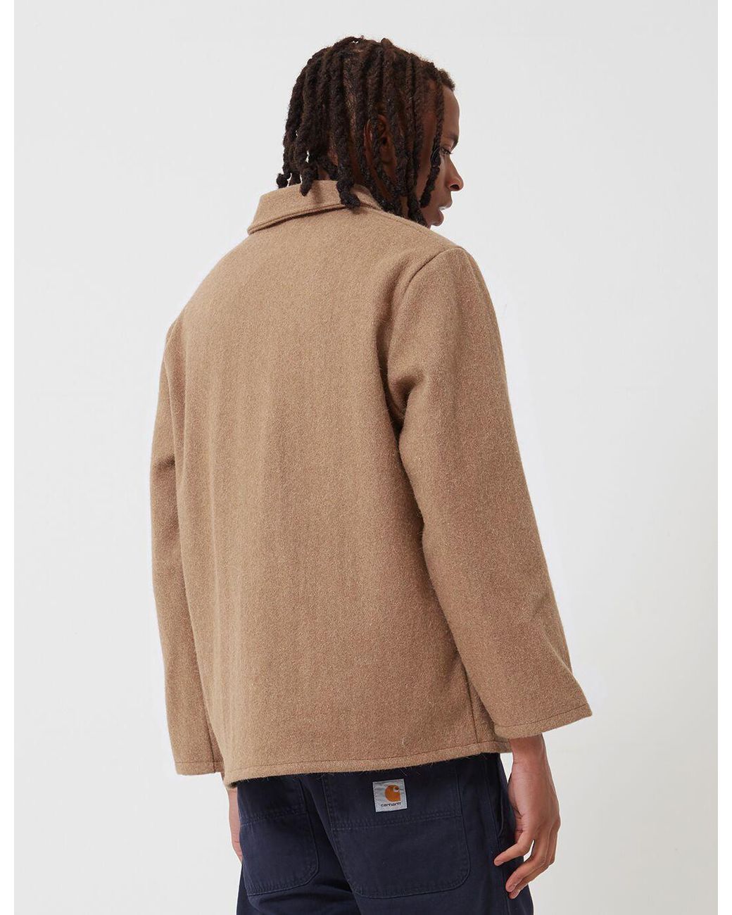 Le Laboureur Natural Wool Work Jacket for men