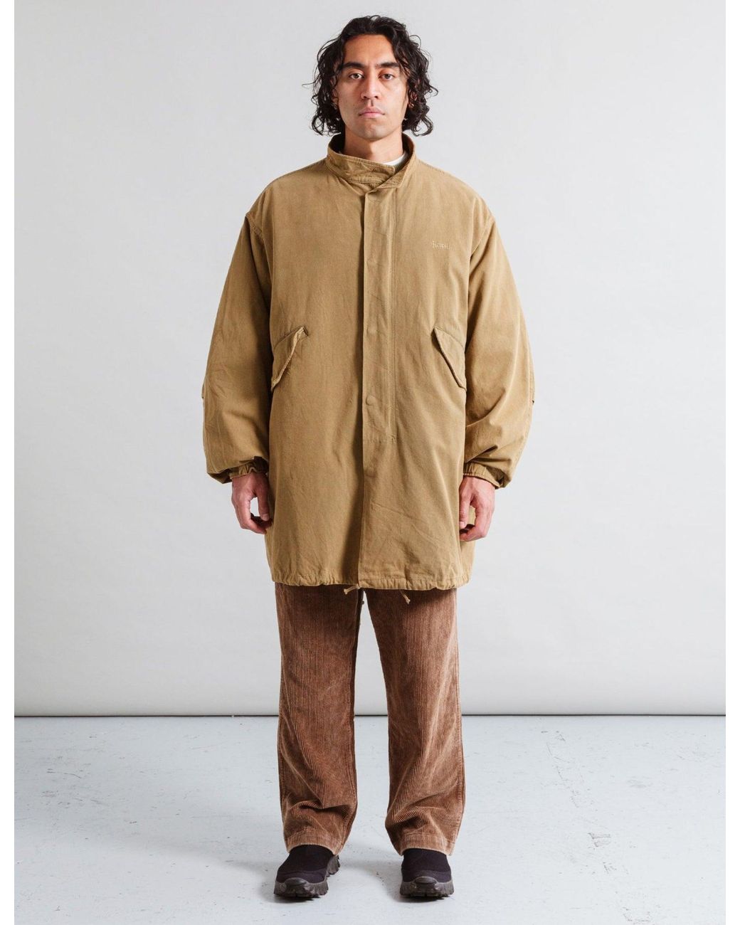 Heresy Natural Weald Long Coat for men