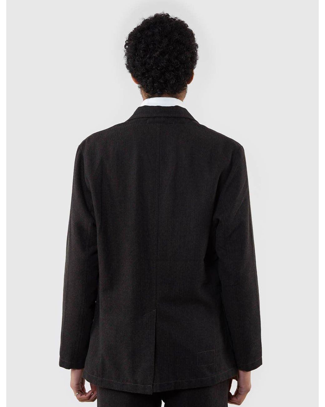 Universal Works Blue Suit Wool Jacket for men
