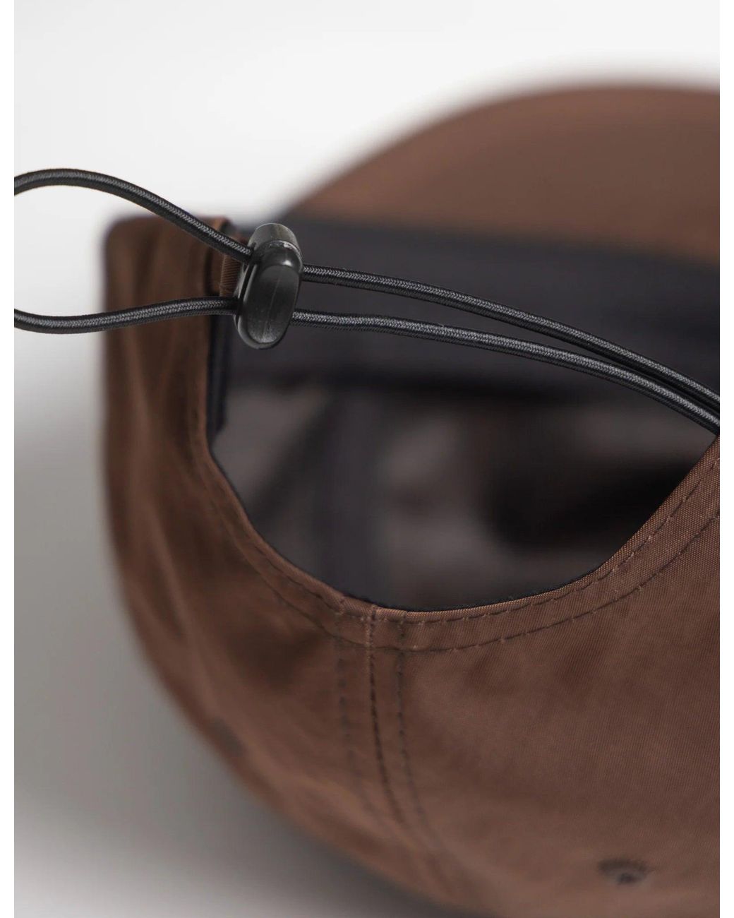 Power Goods Brown Nylon Surf Cap for men