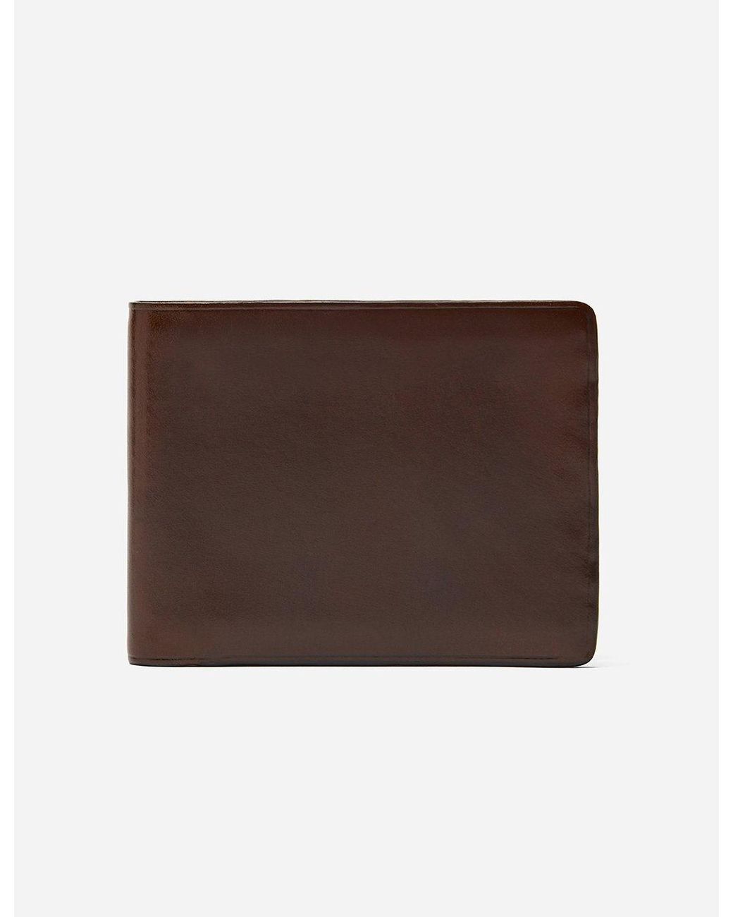 Il Bussetto Brown Bi-Fold Wallet (Leather) for men