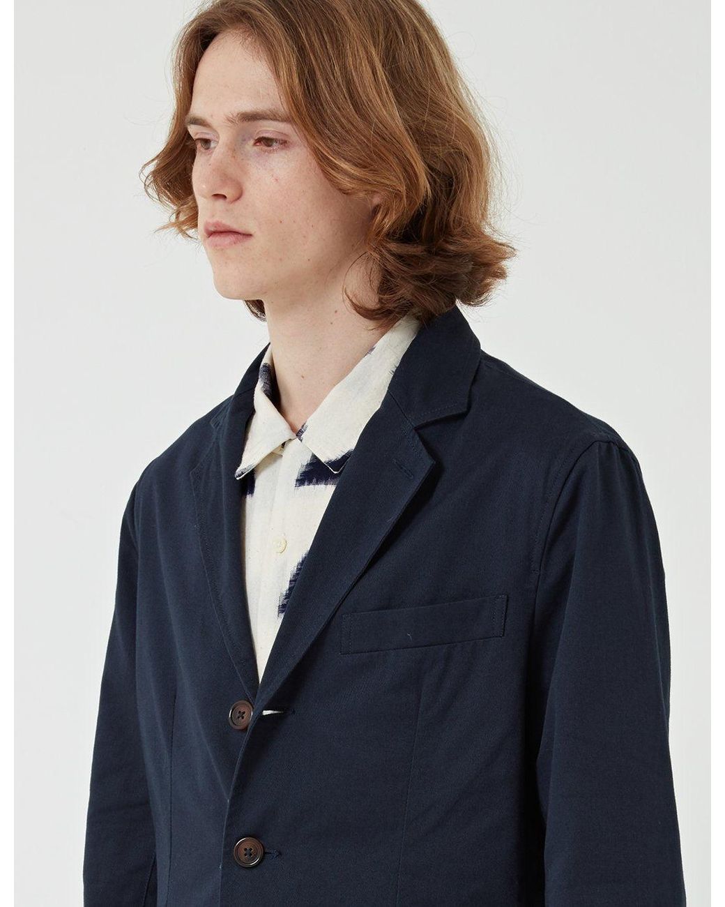 Universal Works Blue London Jacket for men