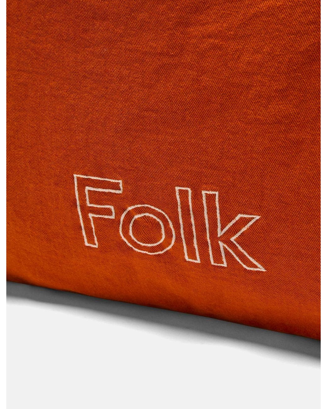 Folk Red Folk Tote Bag for men