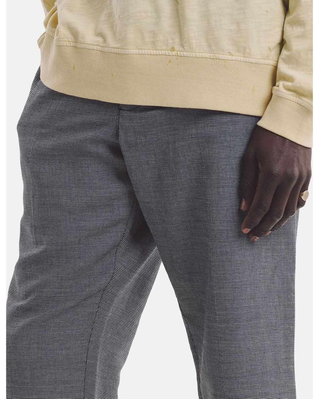 YMC Gray Hand Me Down Trousers for men