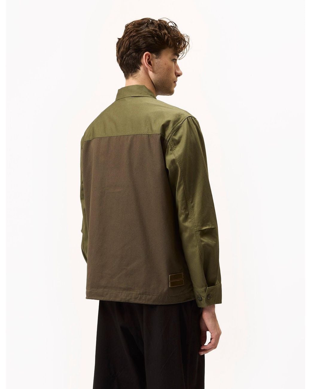 Universal Works Green Parachute Field Jacket Ii (Twill) for men